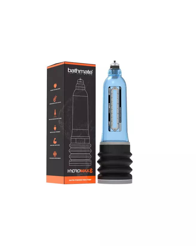Image de la pompe à pénis HydroMax8 Bleue de BathMate pour amélioration masculine-2