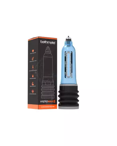 Image de la pompe à pénis HydroMax8 Bleue de BathMate pour amélioration masculine-3