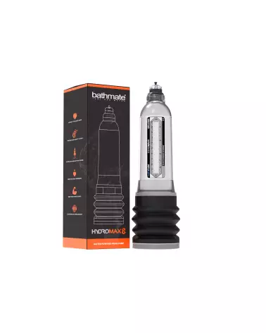 Image HydroMax8 BathMate, pompe à pénis transparente pour agrandissement efficace-3