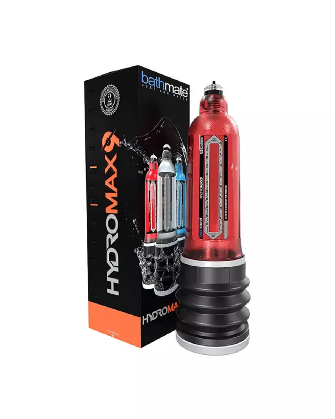 Image HydroMax9 BathMate pompe à pénis rouge haute performance-2