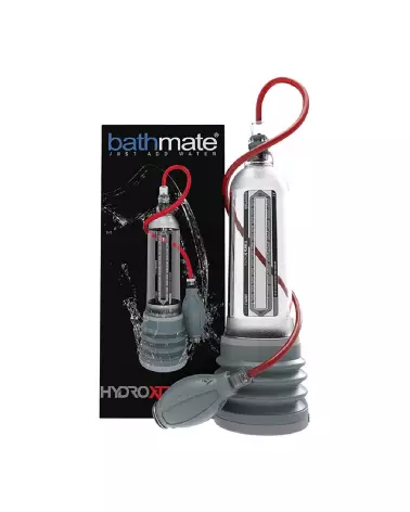 Image de la pompe à pénis HydroXtreme11 de BathMate, transparente et efficace pour l'amélioration des performances-2
