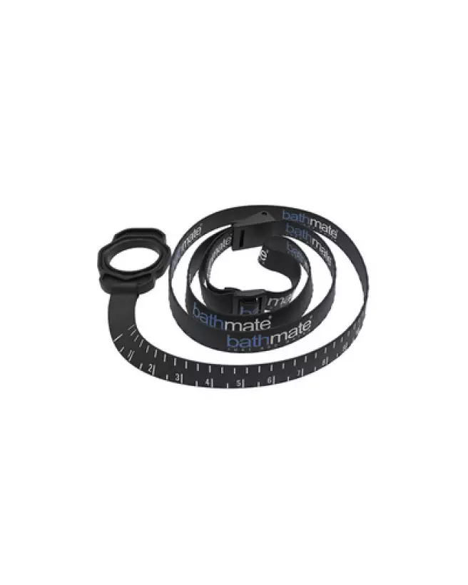 Image du Shower Strap Noir BathMate pour pompes à pénis, augmentant confort et stabilité-1