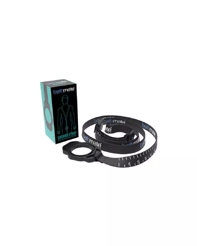 Image du Shower Strap Noir BathMate pour pompes à pénis, augmentant confort et stabilité-2
