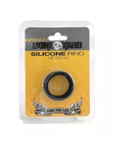 Cockring en silicone Boneyard, anneau pénien 30 mm, hautes performances et confort-2