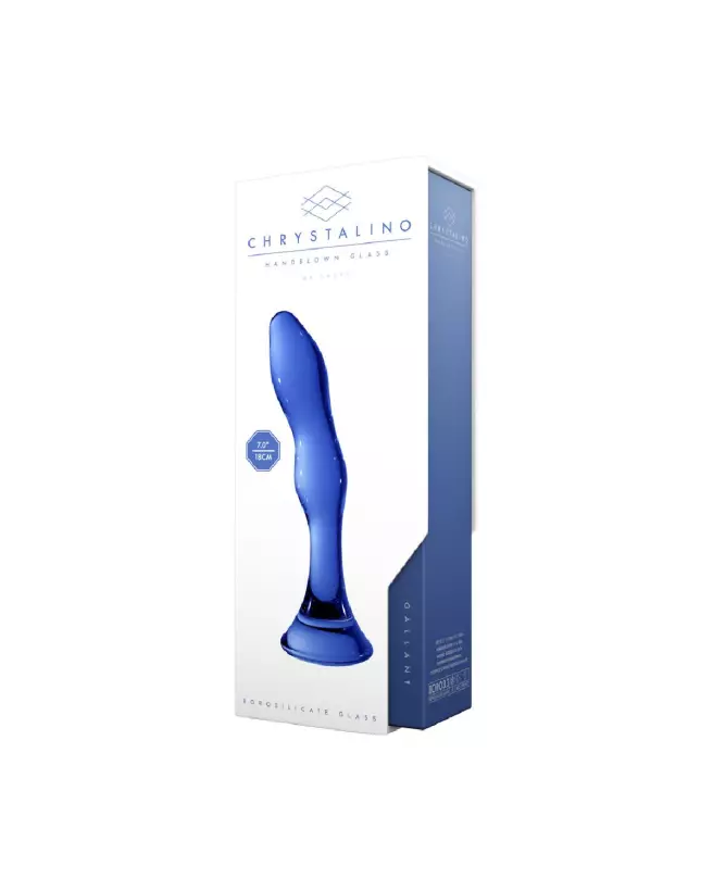 Image du Gallant Glass Dildo par Chrystalino - Sextoy en verre élégant et robuste-4