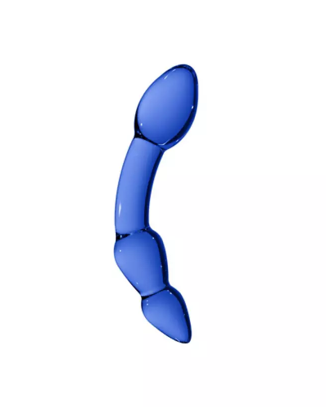 Photo du Glass Dildo Superior de Chrystalino, sextoy en verre élégant-1