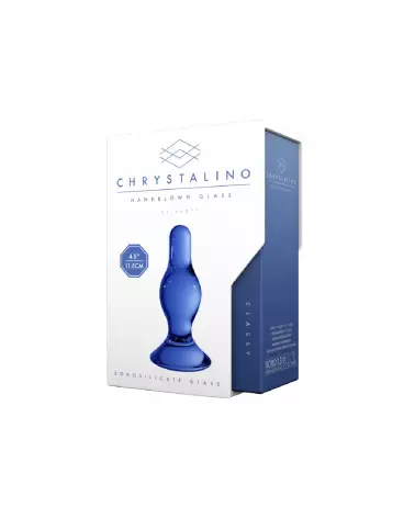 Classy Glass Butt Plug par Chrystalino - Sextoy en Verre Élégant-2