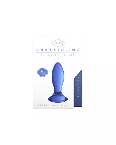 Follower Glass Butt Plug Chrystalino by Shots en Verre-3
