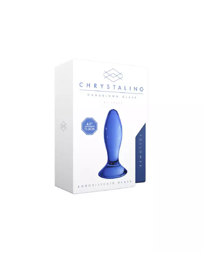 Follower Glass Butt Plug Chrystalino by Shots en Verre-4