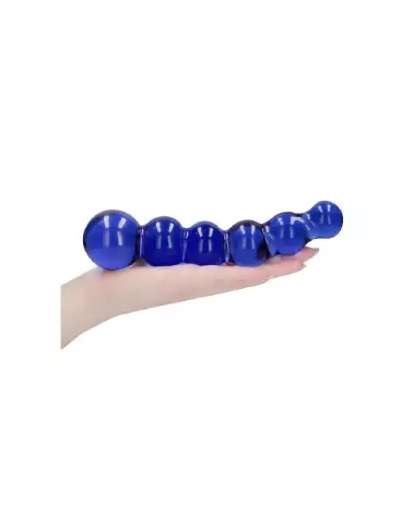 Dildo en verre Planets de Chrystalino by Shots pour sensations uniques-7