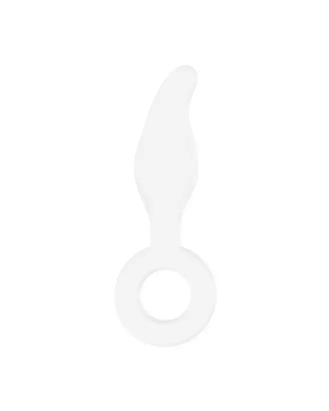 Gripper Glass Dildo with Ring de Chrystalino, sextoy en verre avec anneau-1