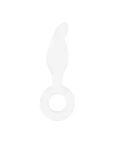 Gripper Glass Dildo with Ring de Chrystalino, sextoy en verre avec anneau-1