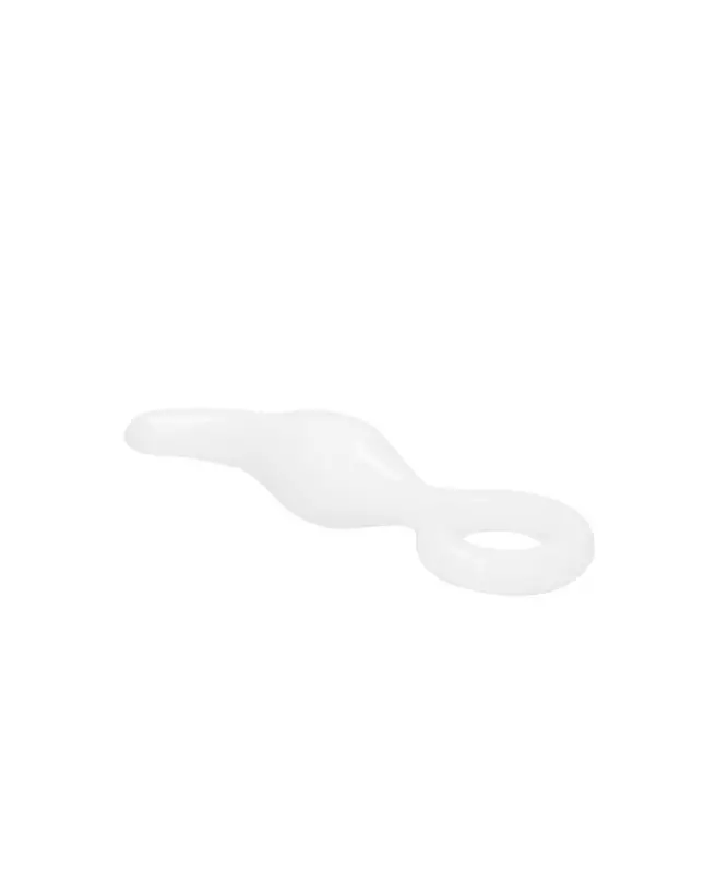 Gripper Glass Dildo with Ring de Chrystalino, sextoy en verre avec anneau-6