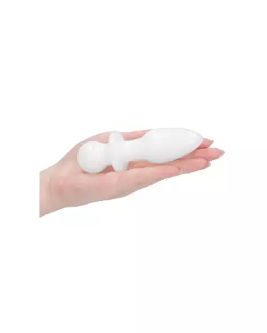 Rocker Glass Dildo Chrystalino by Shots - Sextoy en Verre Haut de Gamme-7