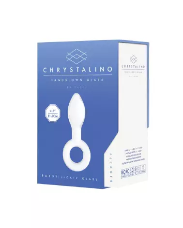 Plugger Glass Dildo de Chrystalino - Sextoy en Verre Haut de Gamme-2