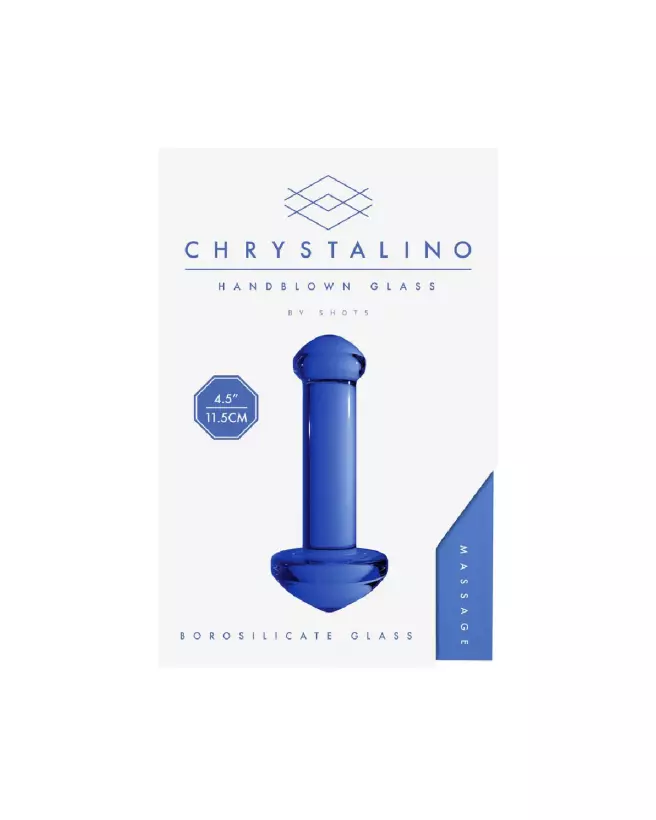 Image du Glass Massager en verre Chrystalino by Shots, sextoy durable et hygiénique-3