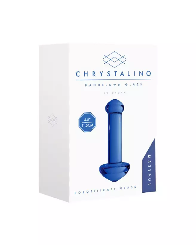 Image du Glass Massager en verre Chrystalino by Shots, sextoy durable et hygiénique-4