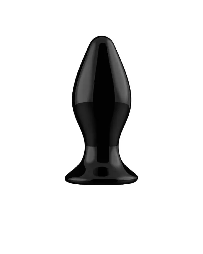 Image du Stretchy Glass Vibrator avec ventouse par Chrystalino, sextoy en verre élégant et sécuritaire-5