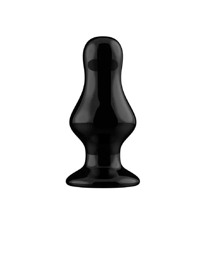 Image de Missy Vibrating Glass Butt Plug avec ventouse par Chrystalino by Shots-5