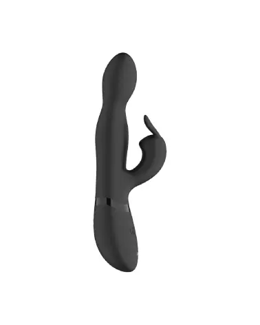 Image du Niva Rotating Rabbit Vibrator par VIVE - Vibromasseur élégant noir pour stimulation du point G et clitoridienne-6