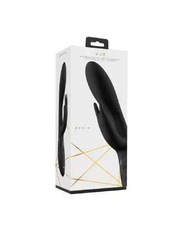VIVE Zosia Classic G-Spot Rabbit Vibrator in Black-2