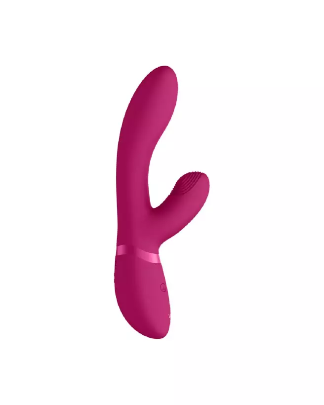 Image du Kyra Pulse Clitoral Rabbit par VIVE by Shots en rose - Stimulateur luxueux pour clitoris et point G-6