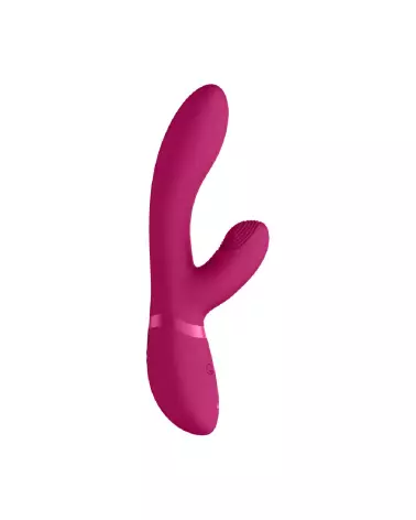Image du Kyra Pulse Clitoral Rabbit par VIVE by Shots en rose - Stimulateur luxueux pour clitoris et point G-6