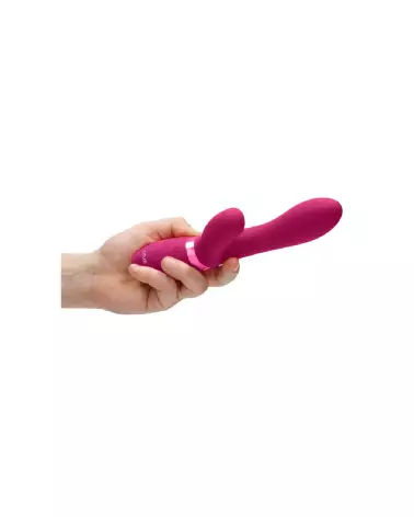 Image du Kyra Pulse Clitoral Rabbit par VIVE by Shots en rose - Stimulateur luxueux pour clitoris et point G-7