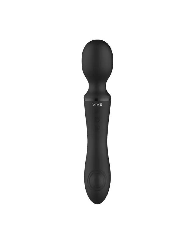 Enora Wand Vibrator Black by VIVE Shots - Vibrations Intenses-5