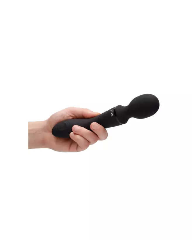 Enora Wand Vibrator Black by VIVE Shots - Vibrations Intenses-7