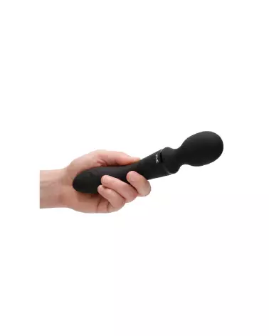 Enora Wand Vibrator Black by VIVE Shots - Vibrations Intenses-7