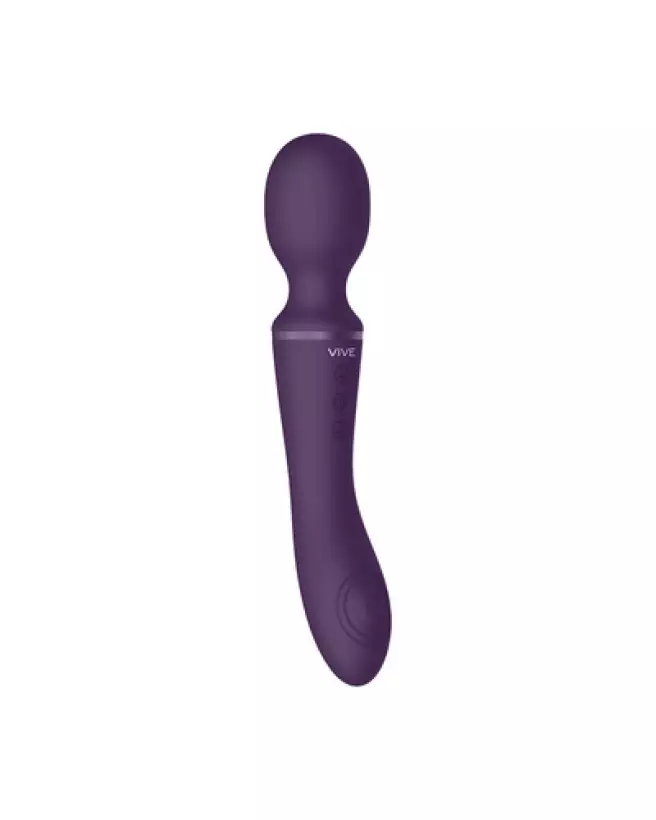Image du Wand Vibrator Enora Purple par VIVE, vibromasseur ergonomique et élégant-1