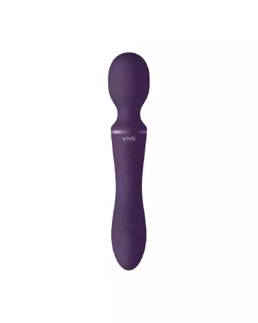 Image du Wand Vibrator Enora Purple par VIVE, vibromasseur ergonomique et élégant-5