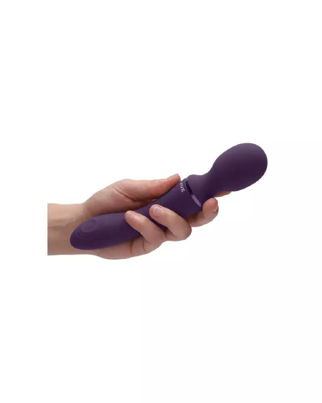 Image du Wand Vibrator Enora Purple par VIVE, vibromasseur ergonomique et élégant-7