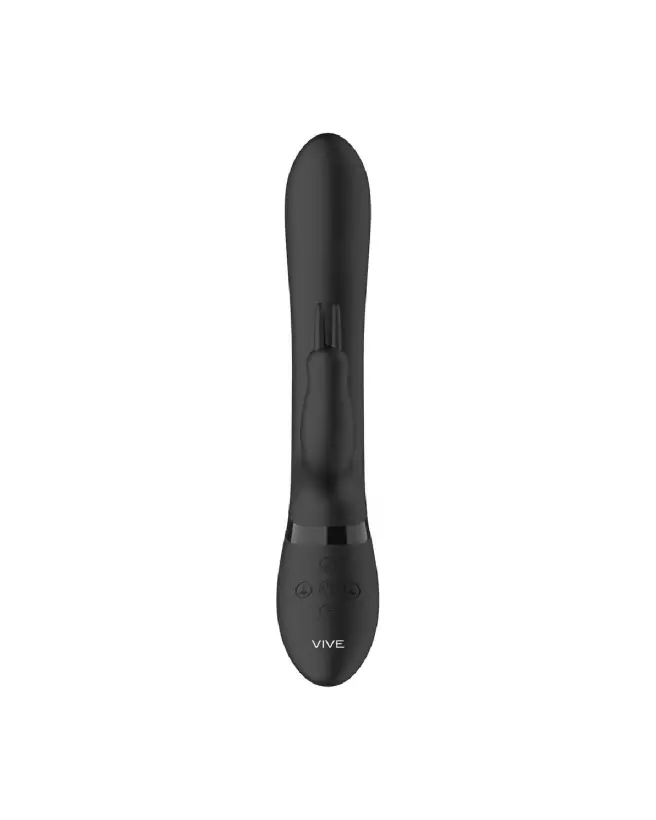 Photo du produit Amoris Stimulating Beads Rabbit Black par VIVE by Shots, jouet intime de luxe-5