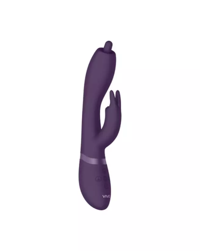 VIVE by Shots Nilo G-spot Rabbit Vibrator Purple Image-1