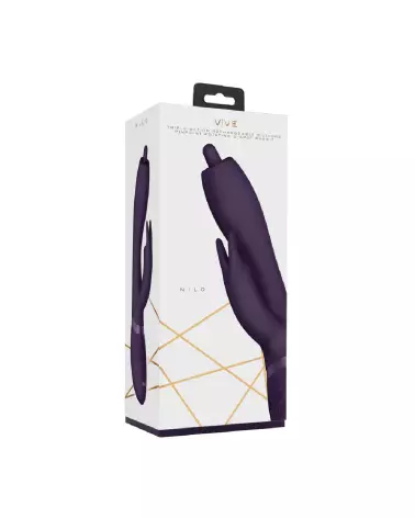 VIVE by Shots Nilo G-spot Rabbit Vibrator Purple Image-2