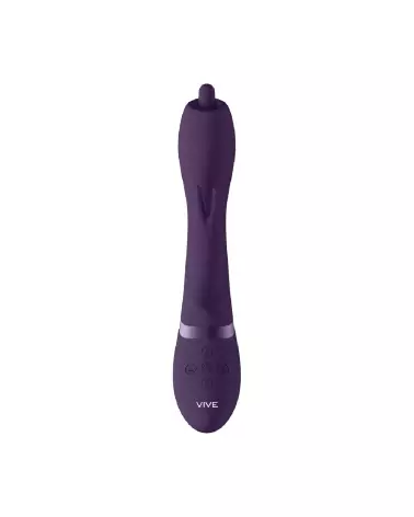 VIVE by Shots Nilo G-spot Rabbit Vibrator Purple Image-5