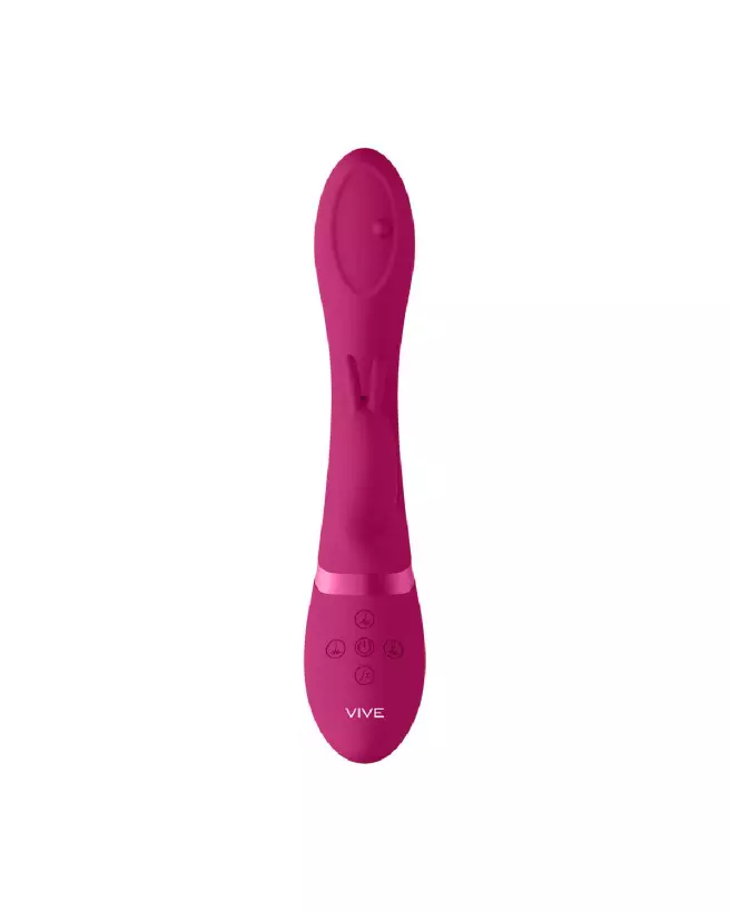 VIVE by Shots Mira Spinning G-spot Rabbit Pink Vibrator-5