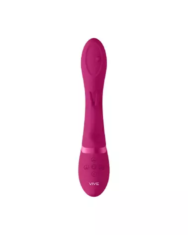 VIVE by Shots Mira Spinning G-spot Rabbit Pink Vibrator-5