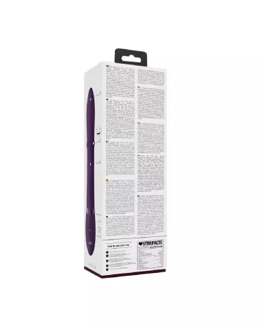 Halo Ring Rabbit Vibrator Purple par VIVE Shots, Sextoy Premium en Silicone-3