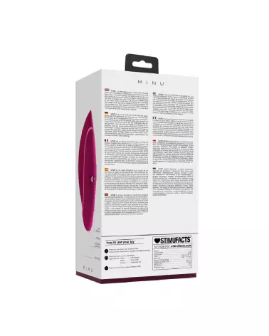 Image du Minu Lay On Vibrator Pink, stimulateur clitoridien de VIVE by Shots-3