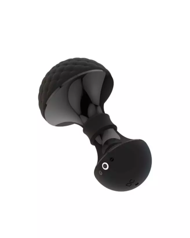 Image de Enoki Bendable Massager Black par VIVE by Shots, Massager Wand flexible et luxueux-1