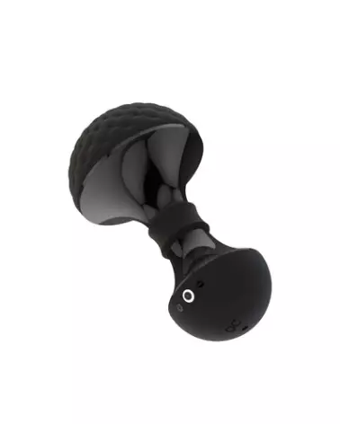 Image de Enoki Bendable Massager Black par VIVE by Shots, Massager Wand flexible et luxueux-1