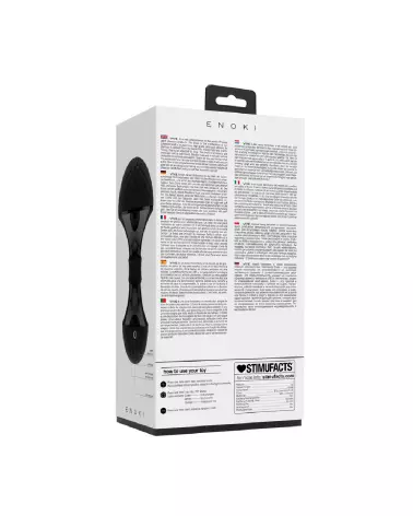Image de Enoki Bendable Massager Black par VIVE by Shots, Massager Wand flexible et luxueux-3