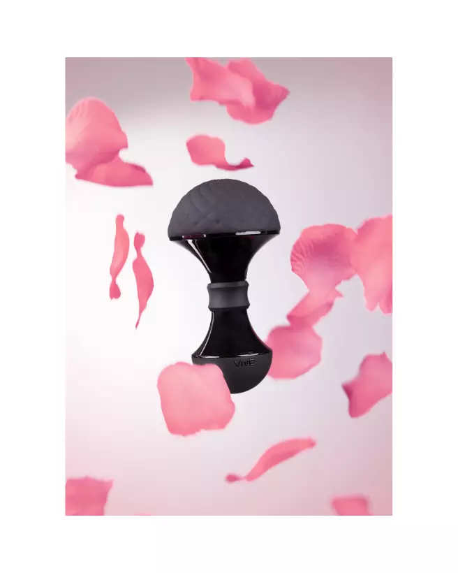 Image de Enoki Bendable Massager Black par VIVE by Shots, Massager Wand flexible et luxueux-6