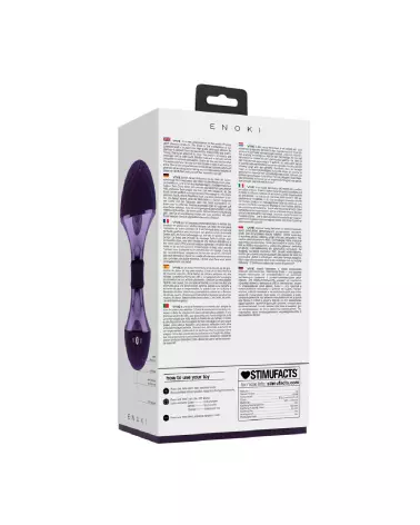 VIVE by Shots Enoki Bendable Massager Purple - Flexible Personal Massager-3