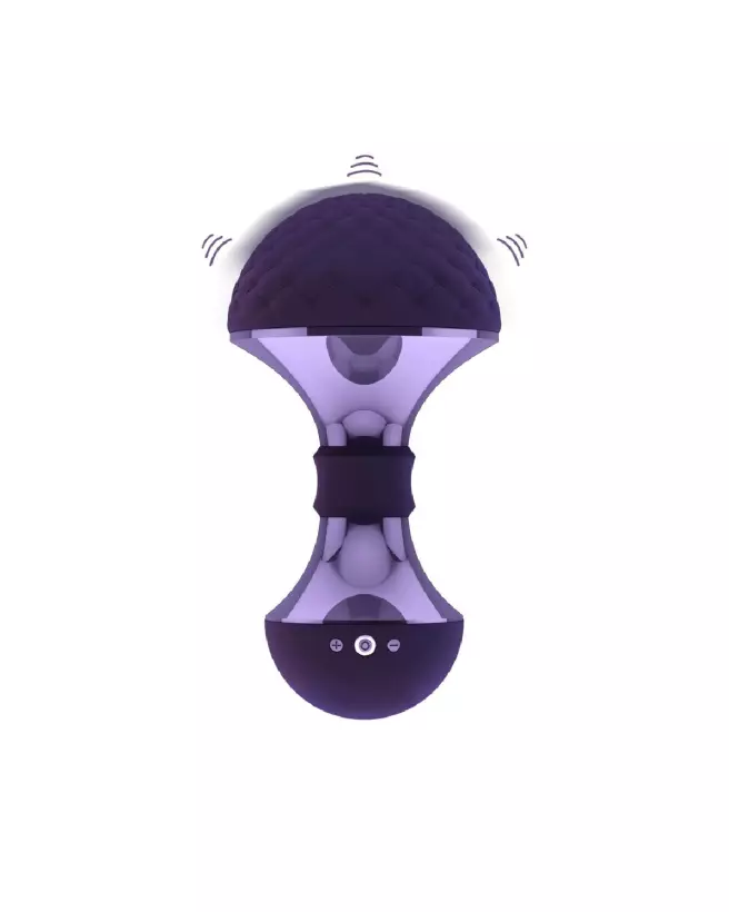 VIVE by Shots Enoki Bendable Massager Purple - Flexible Personal Massager-4