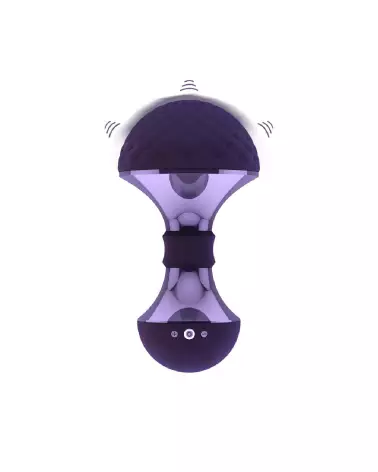 VIVE by Shots Enoki Bendable Massager Purple - Flexible Personal Massager-4