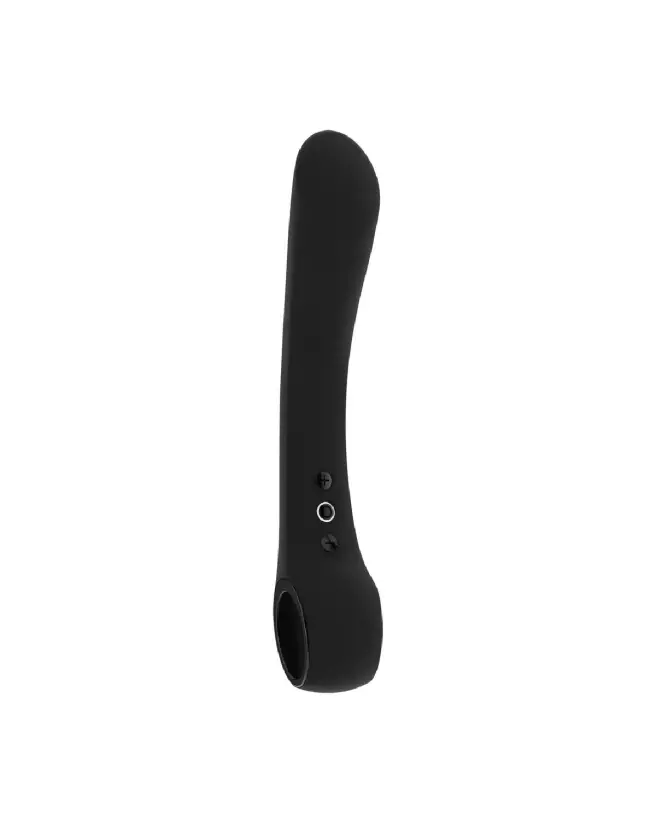 Image de l'Ombra Bendable Vibrator Black de VIVE by Shots, vibromasseur flexible en silicone-5